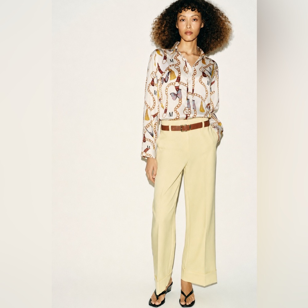 🆕 MADELEINE - Elegant Relaxed fit satin feel Blouse | Statement piece